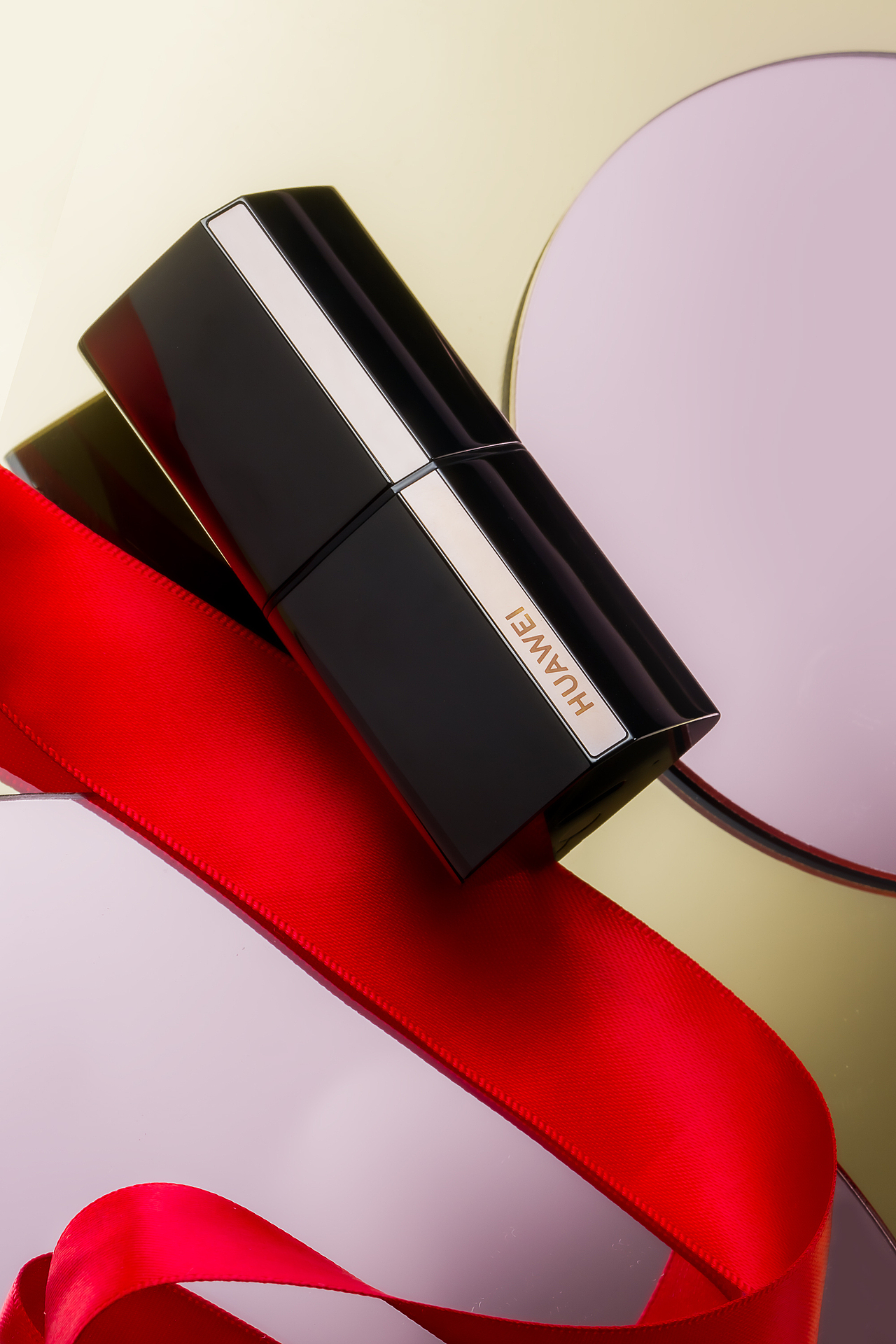 华为口红耳机配图（图ZMjc3MTMwMDcy） - 产品摄影 - 站酷设计师数懒小姐姐原创素材 - 站酷ZCOOL