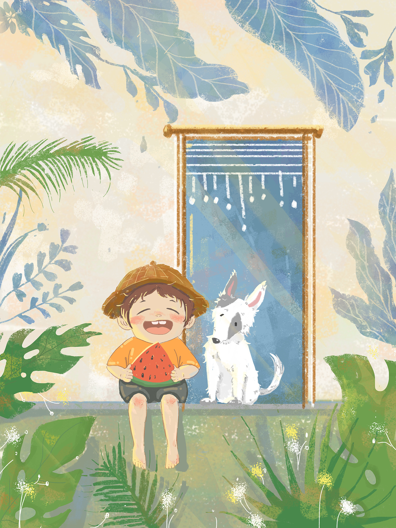 夏日惬意(童年)