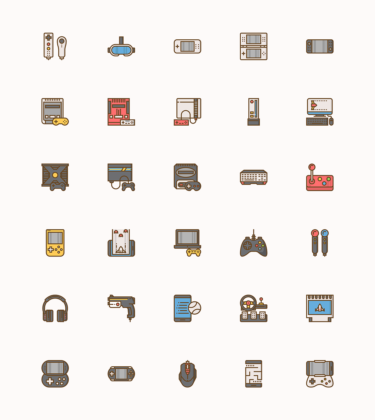 游戏机icon练习|ui|图标|chrisordream_原创作品-站酷zcool