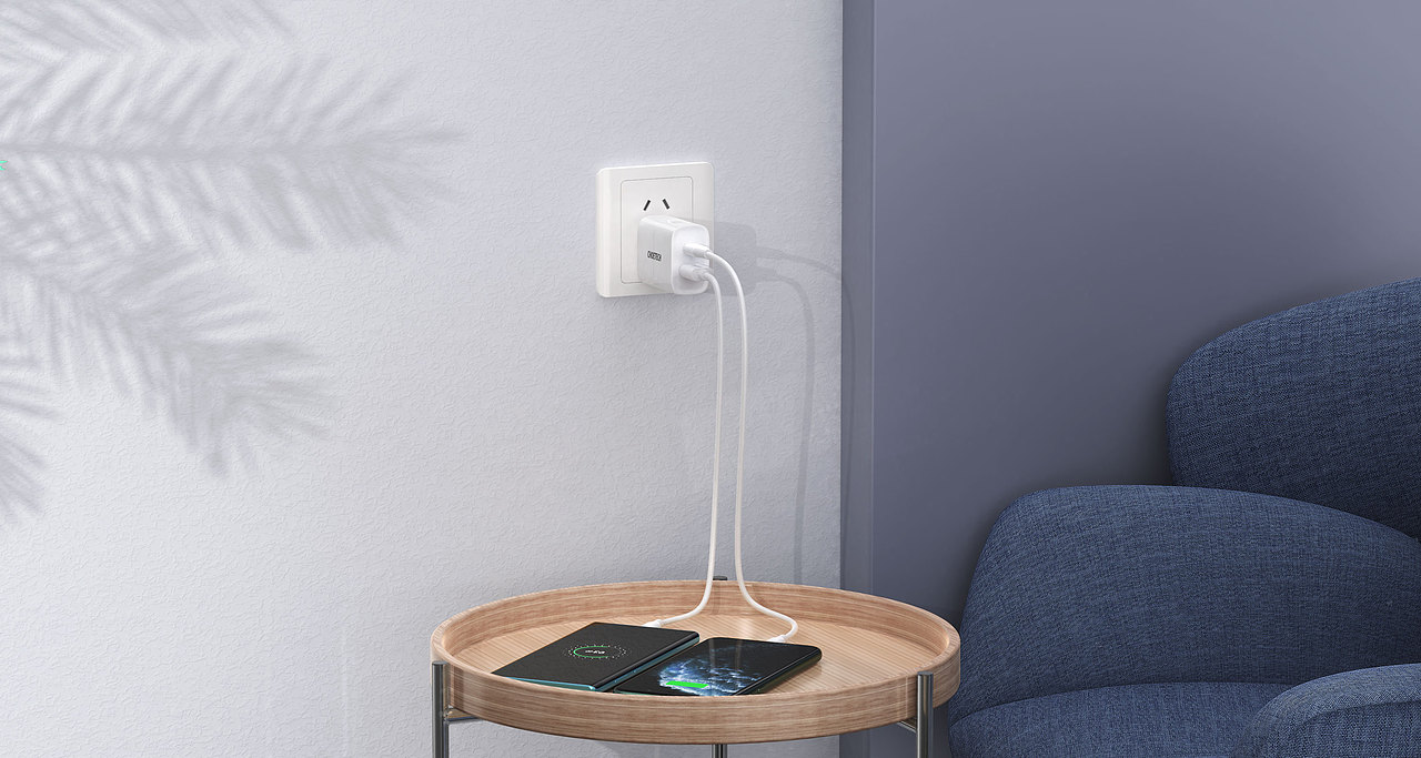 一款充电器渲染