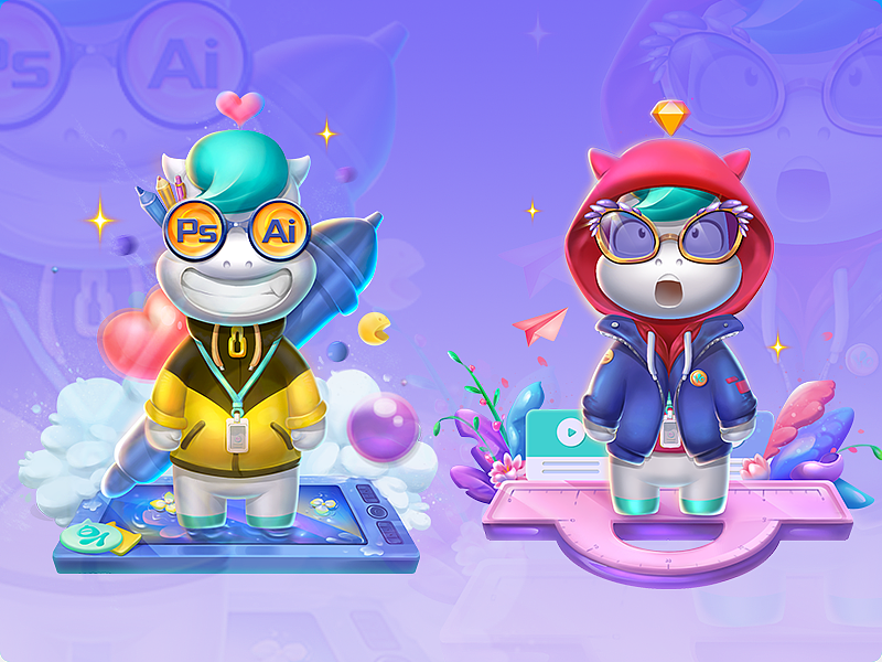 【YALLA】IP角色设定（图ZMjc3Mzc0MzMy） - 游戏原画 - 站酷设计师吴梦露_原创素材 - 站酷ZCOOL