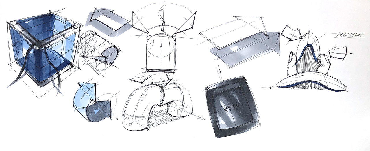 考研期间的手绘
