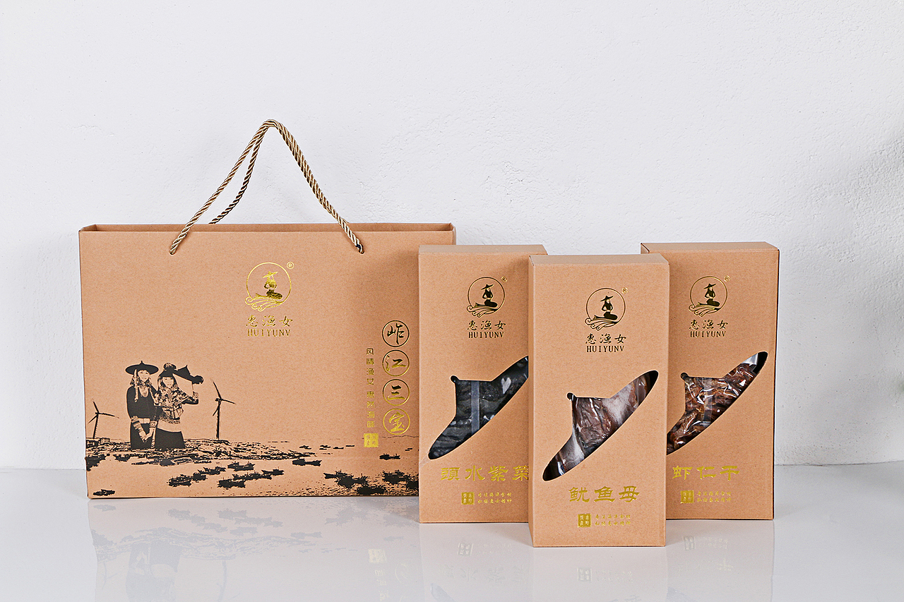 泉州惠渔女海产品——岞江三宝礼盒装拍摄小视频录制（图ZMjE1MDkzOTQ4） - 产品摄影 - 站酷设计师岞海印象原创素材 - 站酷ZCOOL