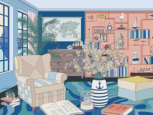《航海爱好者》|插画