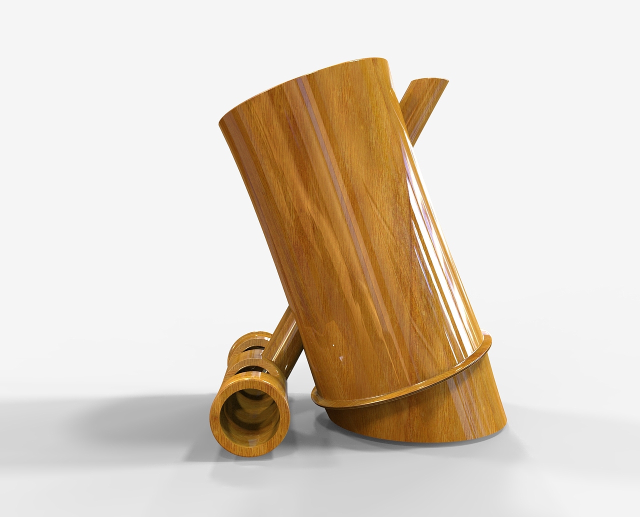 竹木类家居（创意笔筒）（图ZNTM3ODI0MzI=） - 生活用品 - 站酷设计师孟令晨一同学原创素材 - 站酷ZCOOL