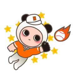 微信表情之打棒球的圆仔