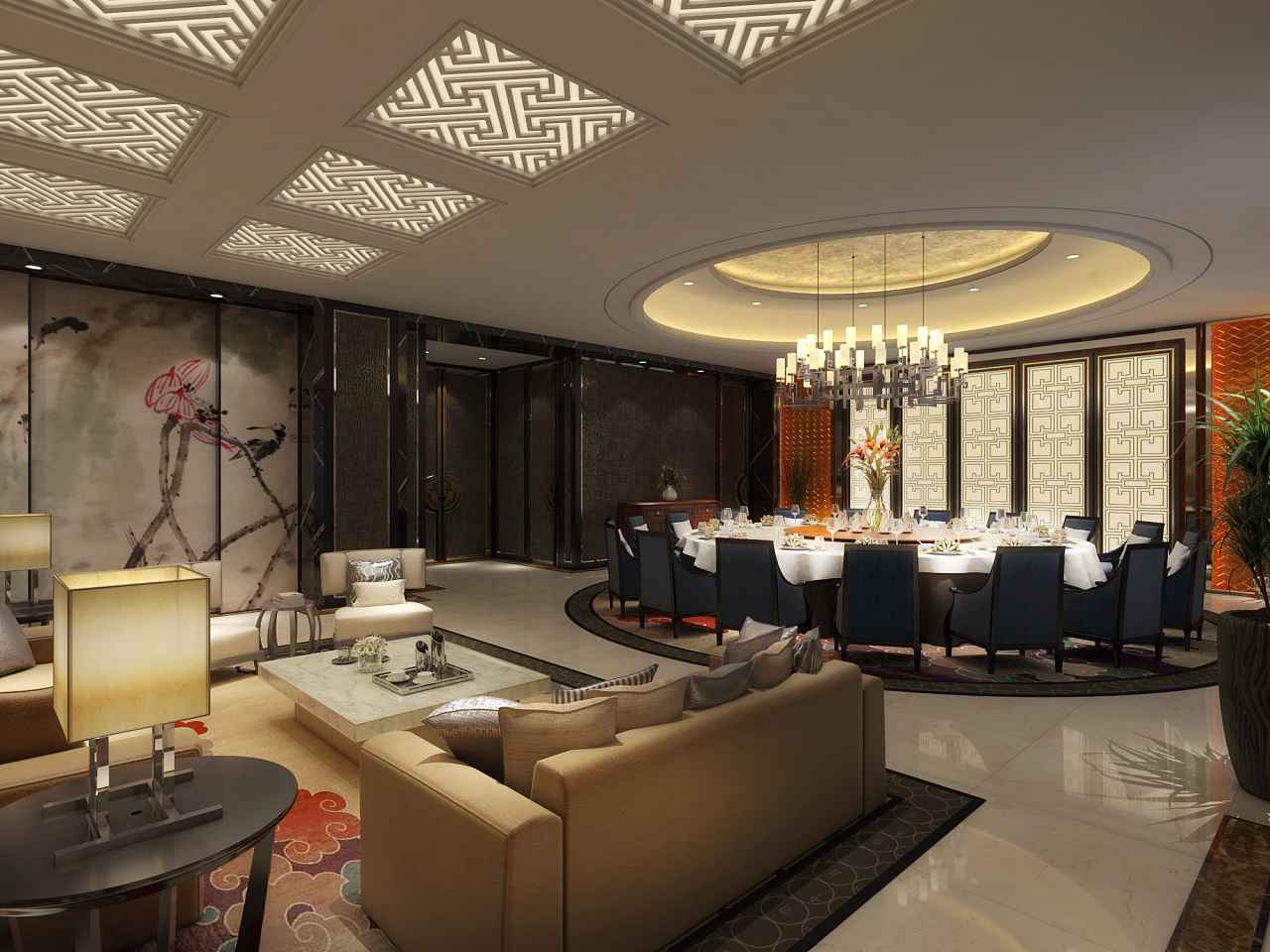 办公楼包间设计|空间|室内设计|西狸 - 原创作品 - 站酷 (zcool)