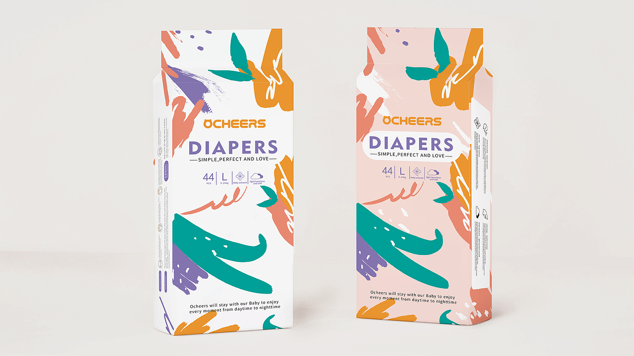 纸尿裤包装（图ZMjYyMjcxMjYw） - 包装 - 站酷设计师本墨工作室原创素材 - 站酷ZCOOL