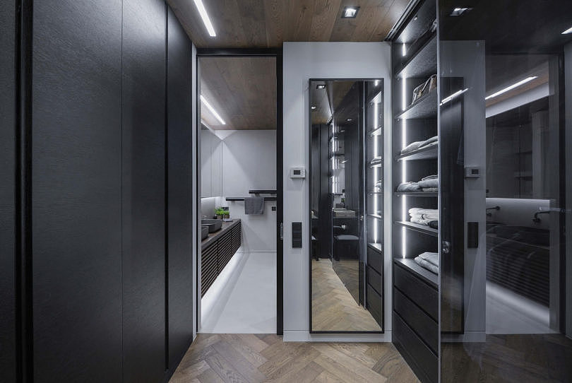 三种颜色拼出一个家,这套现代装修了解一下