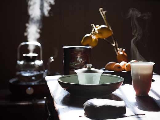 国风静物摄影 | 半庭烟火凭栏倚 一盏清茶伴我闲