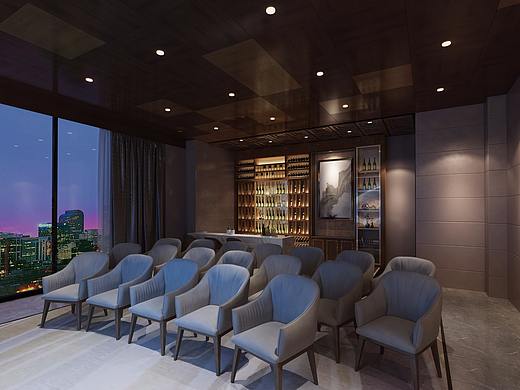 影音室结合水吧设计