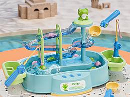 钓鱼玩具产品渲染详情页