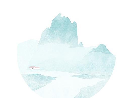 青山浮水（個(gè)人主頁(yè)-ZMzk5MDQ5ODA=） - 藝術(shù)插畫(huà) - 站酷設(shè)計(jì)師山里小七原創(chuàng)素材 - 站酷ZCOOL