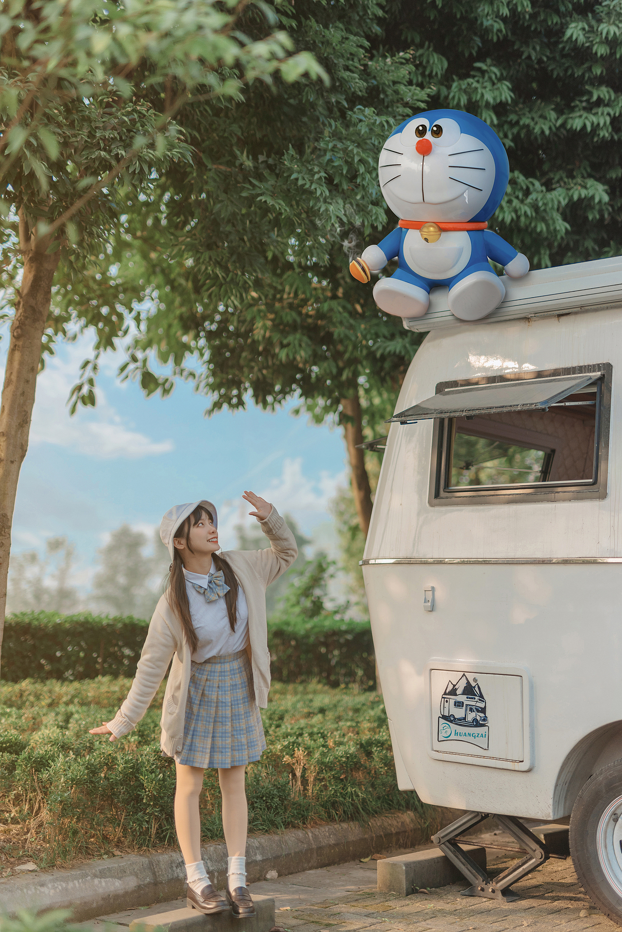 小沫和哆啦A梦的日常（图ZMTQwOTI0NDMy） - 人像摄影 - 站酷设计师黄仔爱玩喵喵酱原创素材 - 站酷ZCOOL
