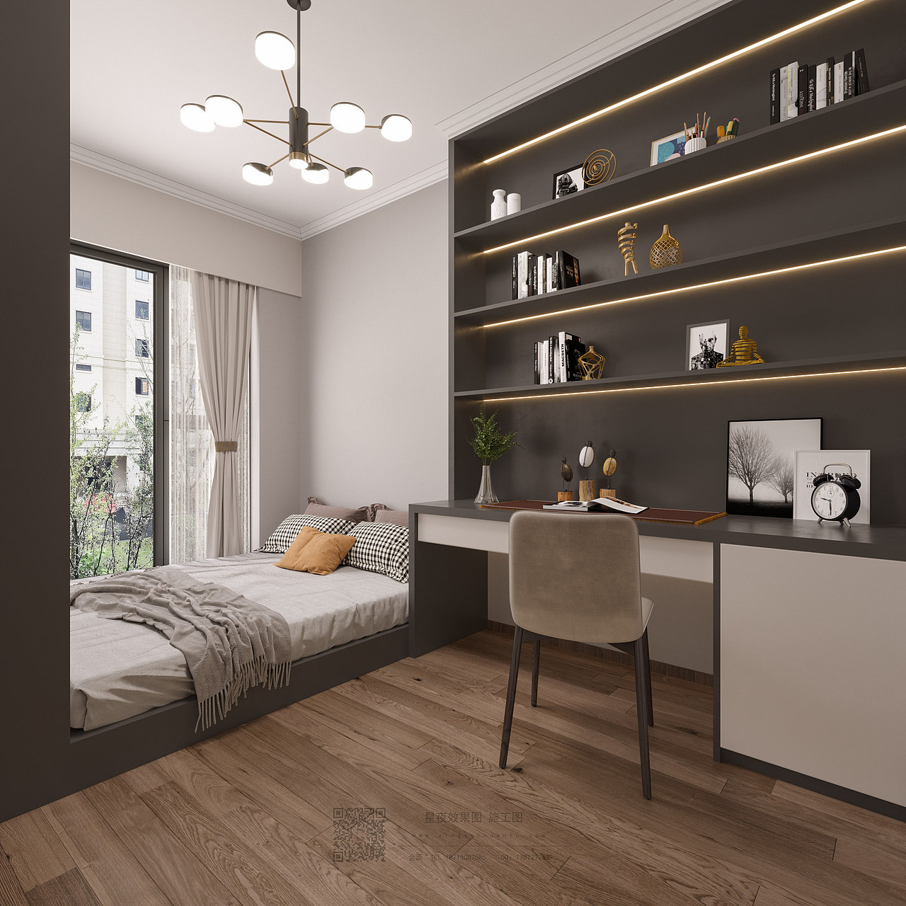 现代轻奢艺术家居风格~