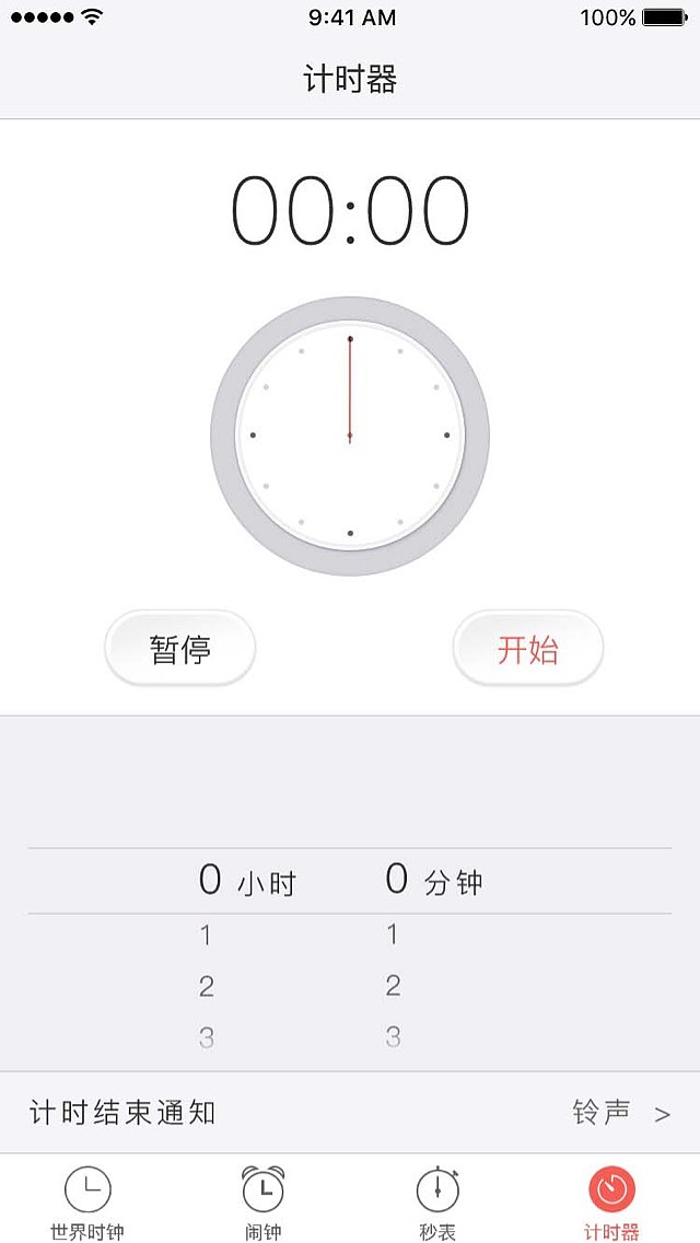 时钟（图ZNTc3ODYzODA=） - APP界面 - 站酷设计师白菇凉原创素材 - 站酷ZCOOL