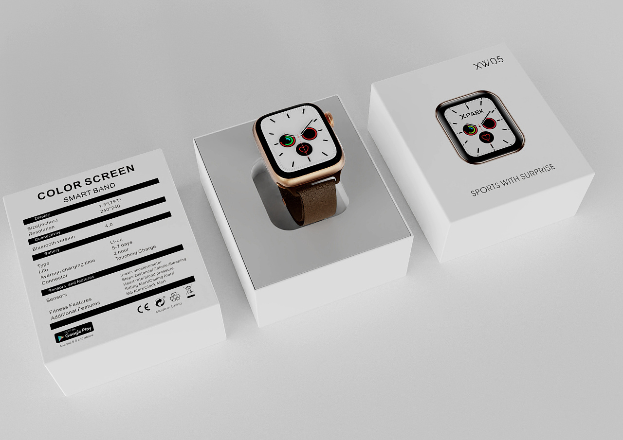 智能手表的包装设计