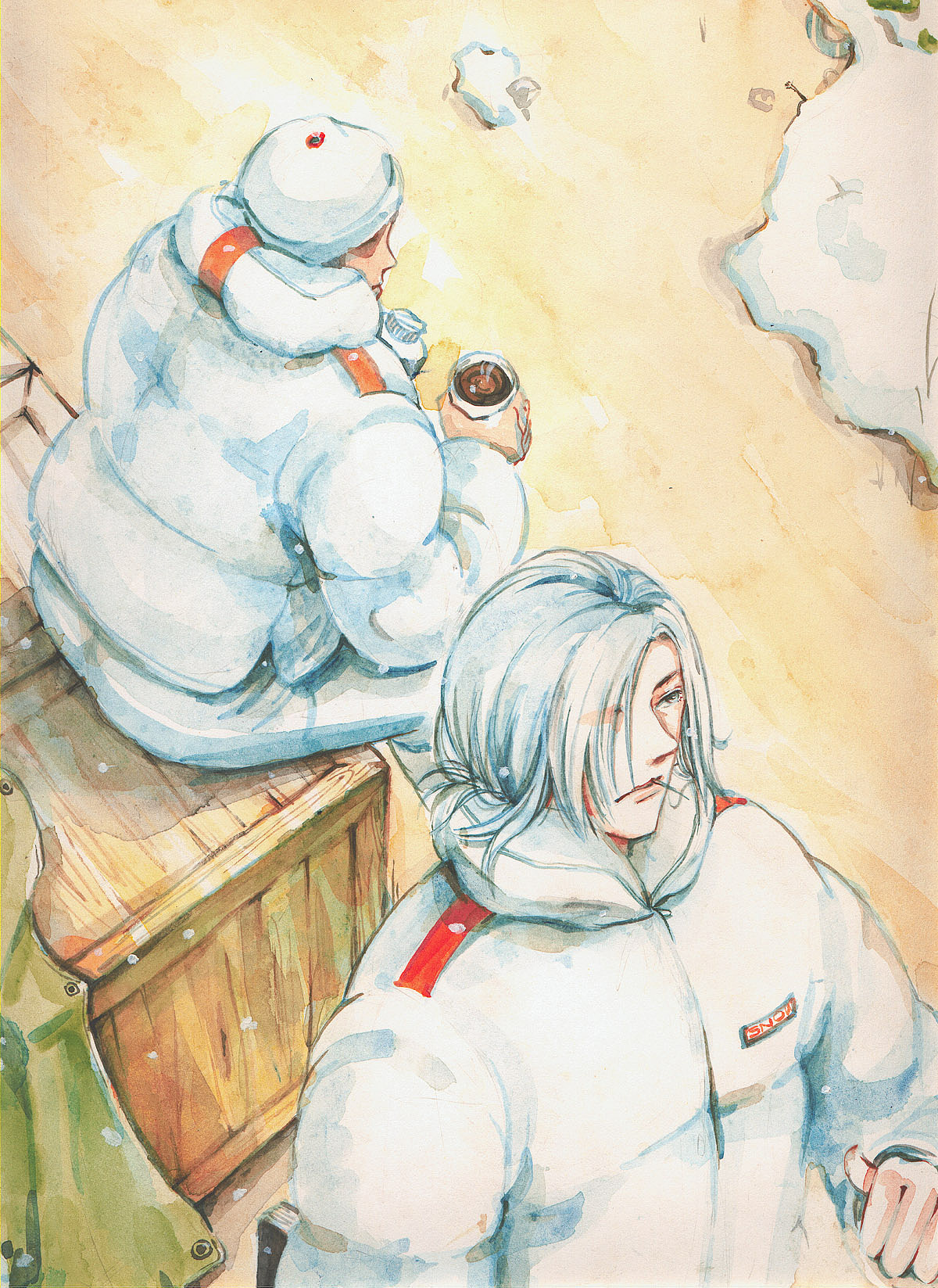 早年的一些手绘（图ZNTczMjA1MzI=） - 新锐潮流插画 - 站酷设计师郁闷的白菜原创素材 - 站酷ZCOOL