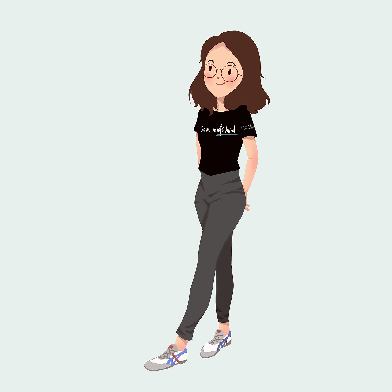 插画人物设计（图ZOTcxOTA4Njg=） - 创作习作 - 站酷设计师元杰森原创素材 - 站酷ZCOOL