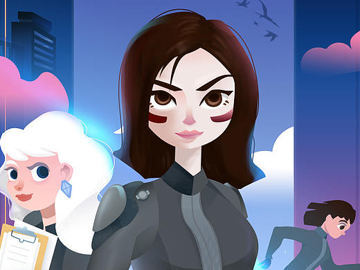 3.8节日海报设计-战斗天使阿丽塔