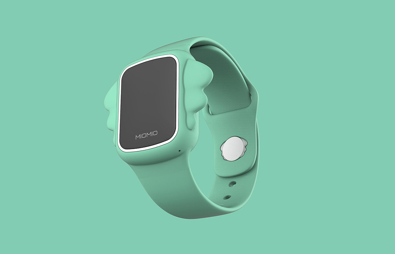 智能儿童手表,智能手表ID设计,智能手表工业设计,智能手表外观设计-10^N设计