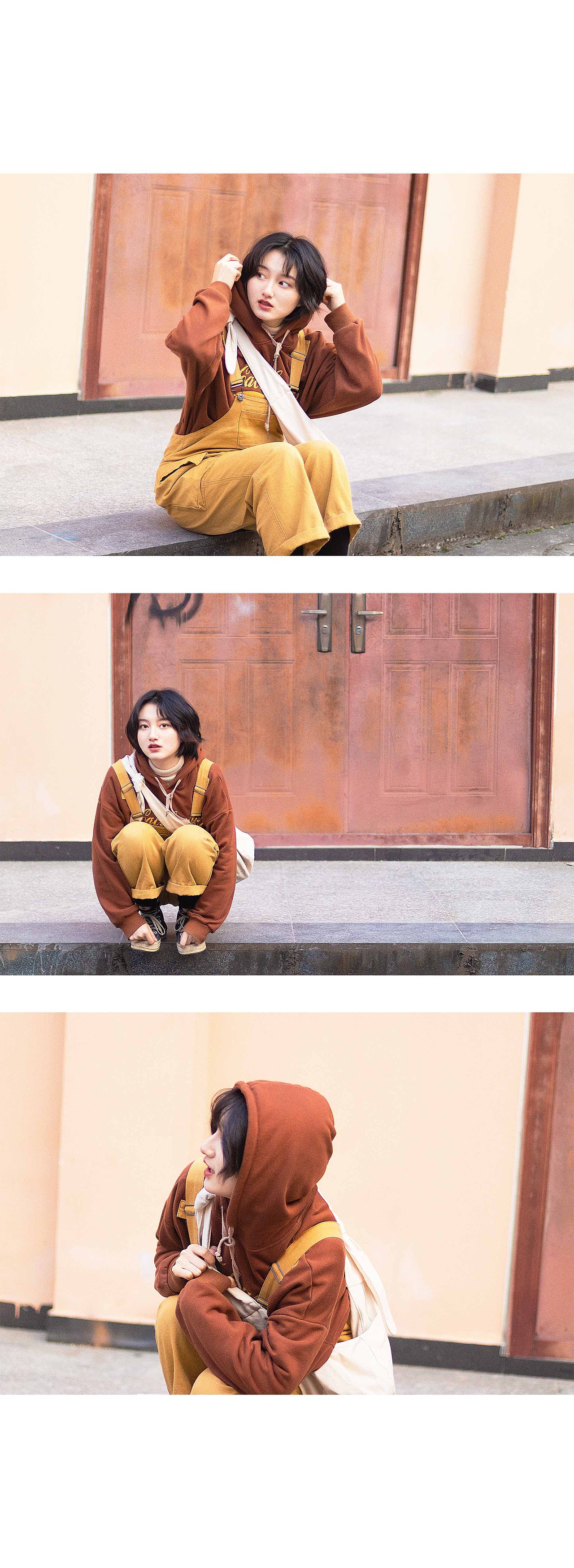 “你看，学校的银杏都落了”（图ZMTkzNDc0Njgw） - 人像摄影 - 站酷设计师如素素呀原创素材 - 站酷ZCOOL