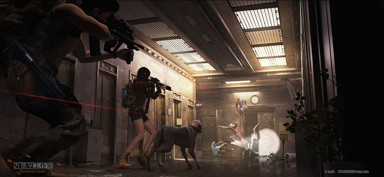 末日调查员（图ZMjUyNjQyNzc2） - 概念设定 - 站酷设计师尤涑镔原创素材 - 站酷ZCOOL