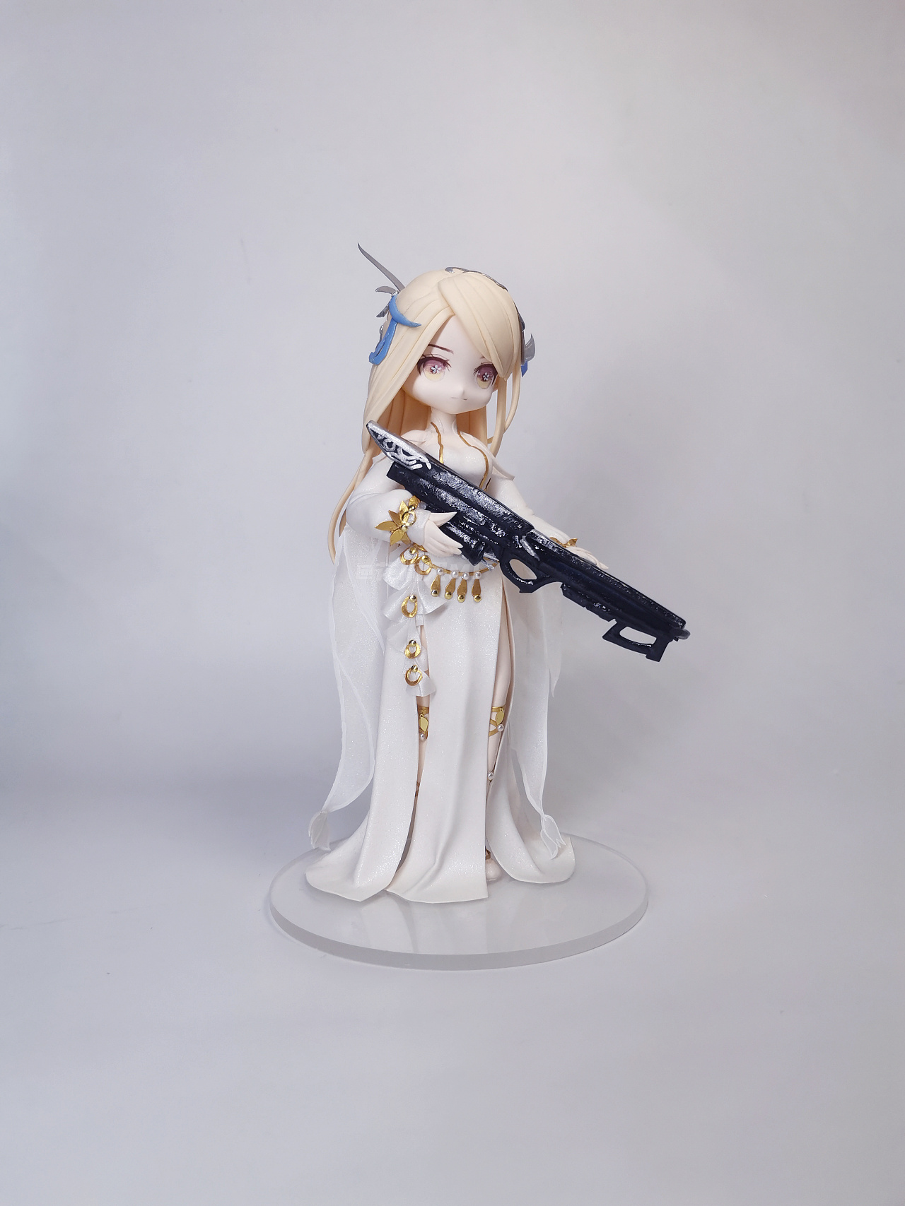 剑网3丝路资历金黏土手办