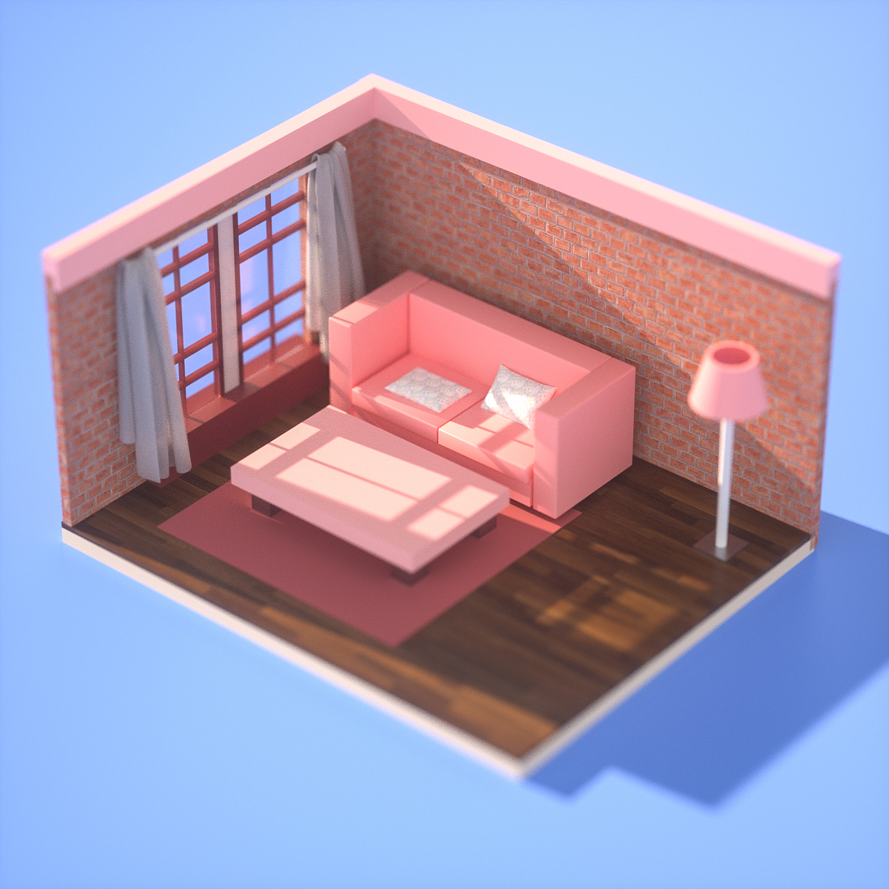 C4D作品——闲时作品