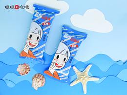 兒童零食薯米棒休閑食品靜物拍攝