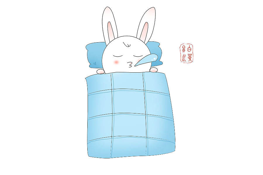 简笔画:结缘兔（图ZMTU0ODcxMzY0） - 儿童插画 - 站酷设计师亥时初原创素材 - 站酷ZCOOL
