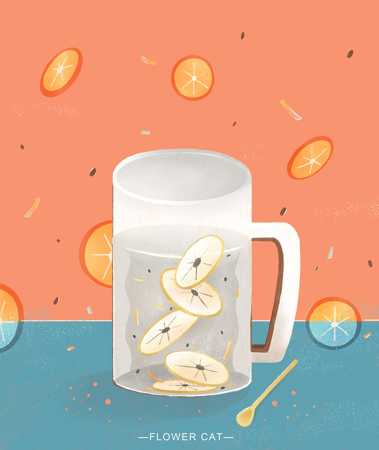 水果拼盘插画（图ZMjIzMTA5Njky） - 创作习作 - 站酷设计师袁媛abc原创素材 - 站酷ZCOOL