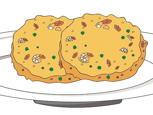 《美食点心插画集合》