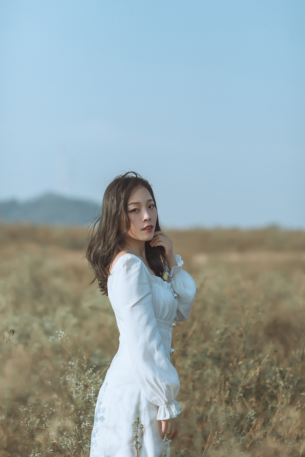 冬季/少女/旅行拍大片