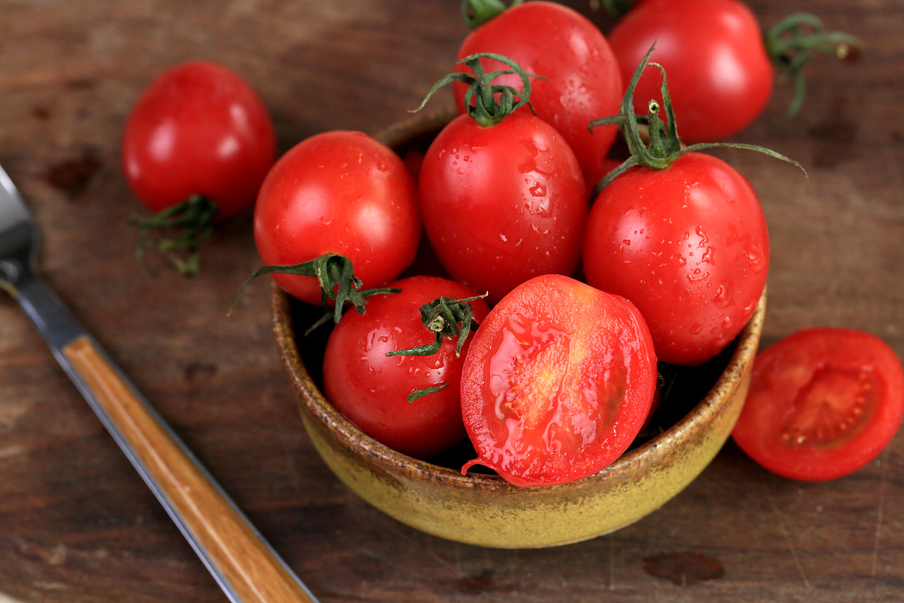 小番茄圣女果摄影