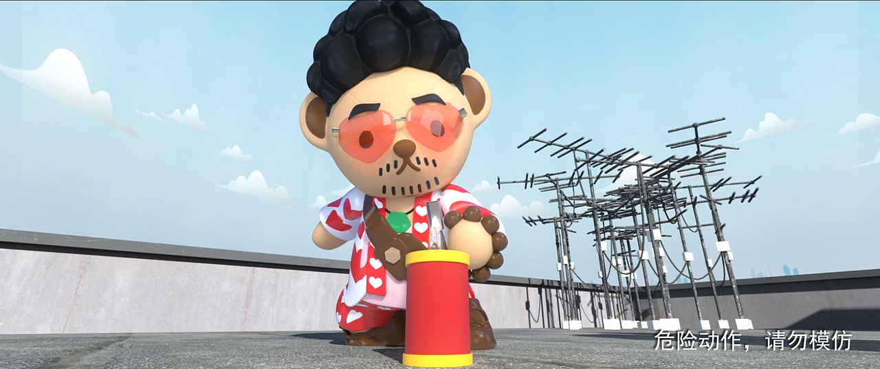 唐人街探案3x泰迪珍藏盲盒动画宣传视频