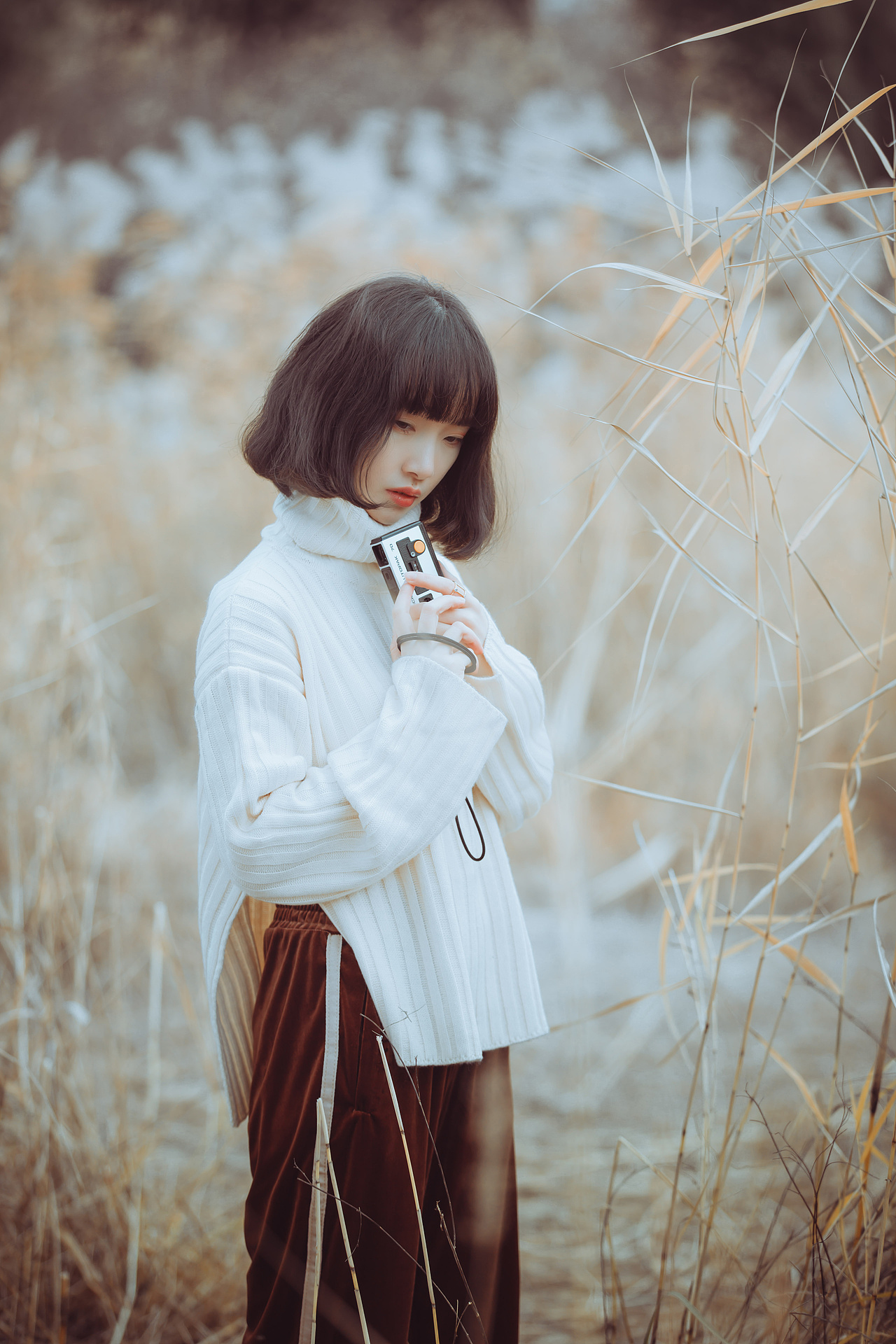 晚秋（图ZOTkyMzMxODQ=） - 人像摄影 - 站酷设计师小鹿纯子Lilian原创素材 - 站酷ZCOOL