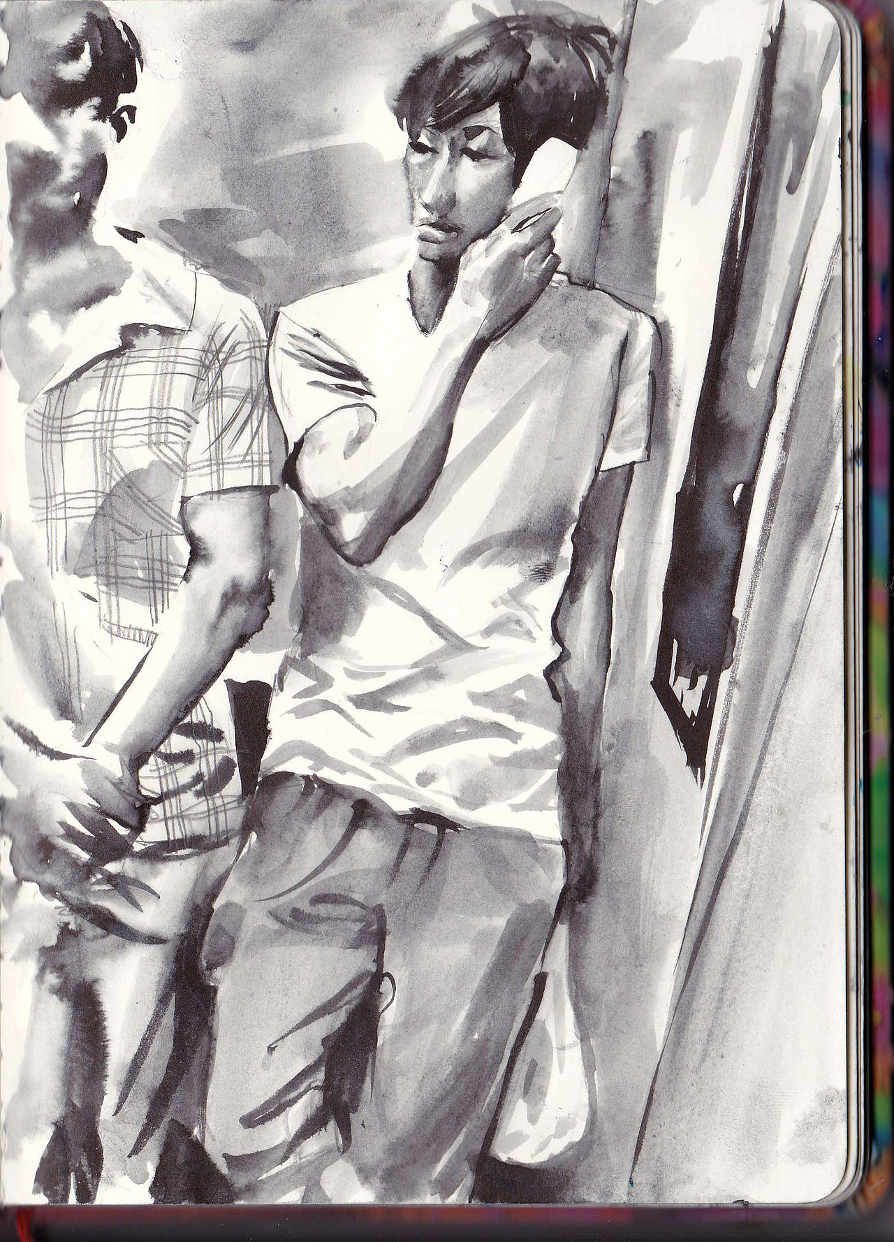 本杰明手绘系列——画本上的美女第二季_benjamin本杰明-站酷zcool