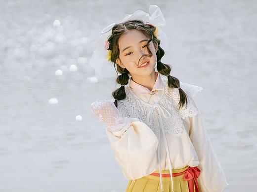 清新可爱风汉服混搭