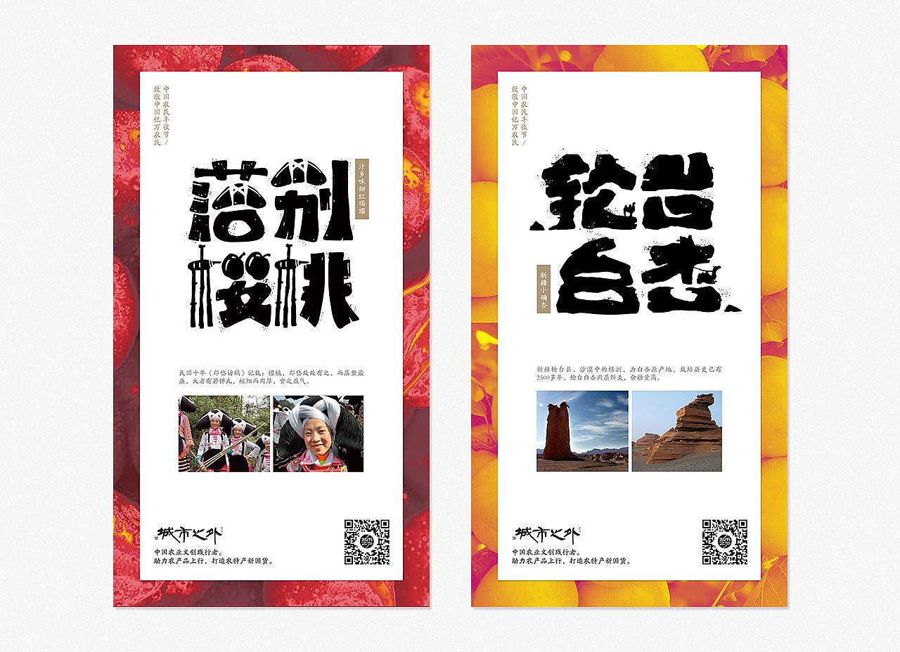 续【为亿万农民发声,地理标识产品字体】/ -城市之外(图ZMTI5NTEyNTc2) - 字体/字形 - 站酷设计师NEXT先见知明原创素材 - 站酷ZCOOL