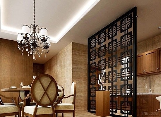 现代中式餐饮风格装饰/成都餐厅厨房开放式装修