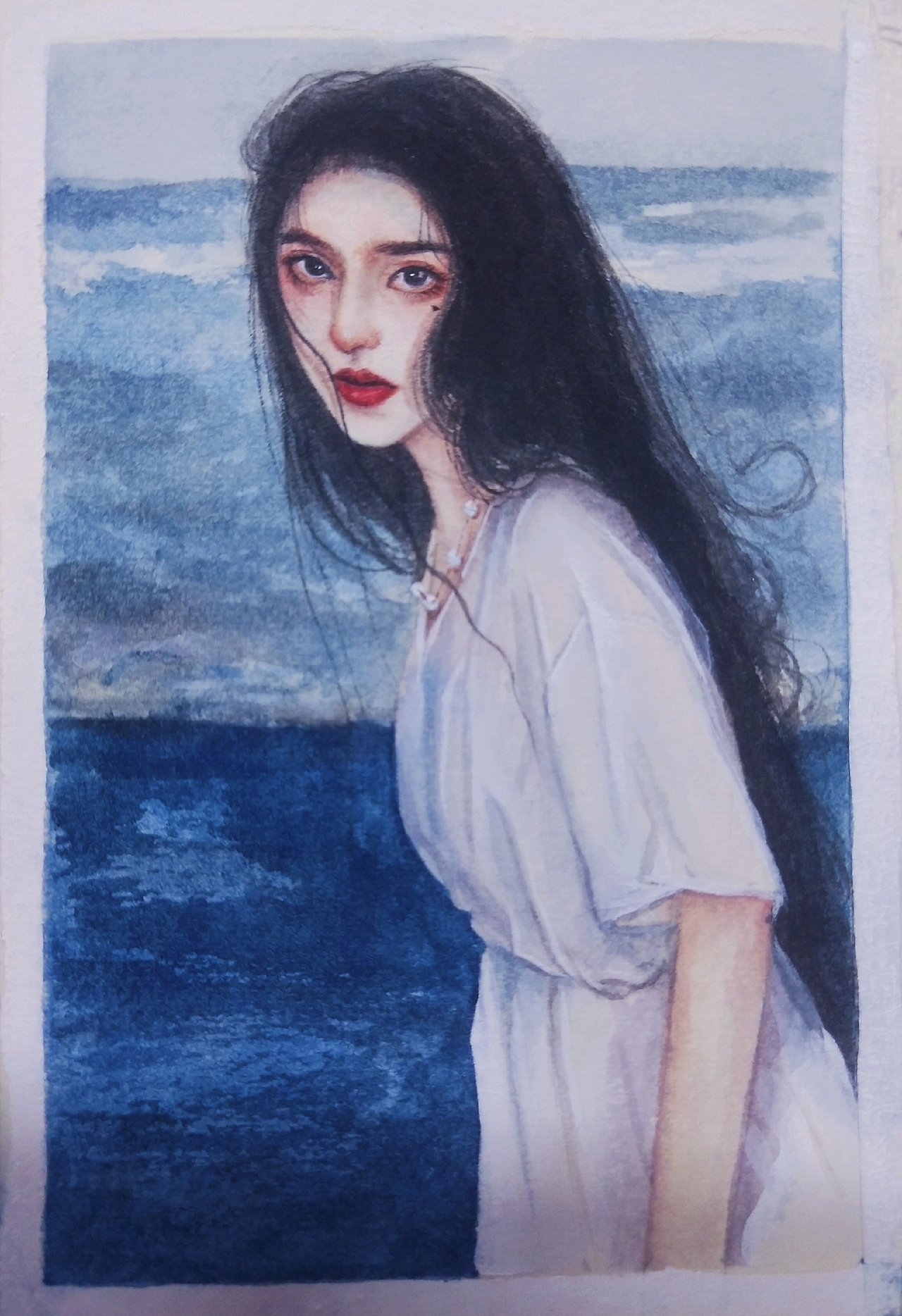 大学水彩人物部分图（图ZMjQ5OTI3NTI4） - 创作习作 - 站酷设计师壳枔原创素材 - 站酷ZCOOL