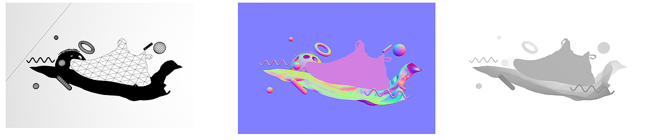 月度更新-3D鞋KV ,pop（圖ZMTQxNTE4NjQ4） - 海報(bào) - 站酷設(shè)計(jì)師小時(shí)候可土了原創(chuàng)素材 - 站酷ZCOOL