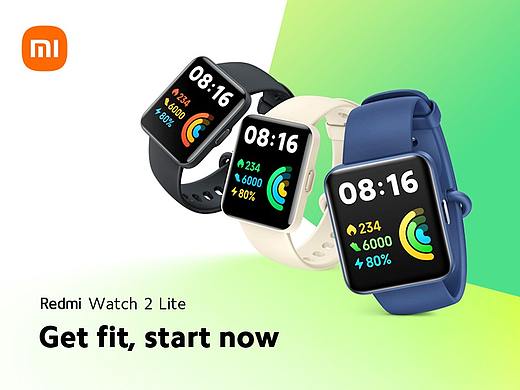Redmi Watch 2 Lite 国际产品站设计