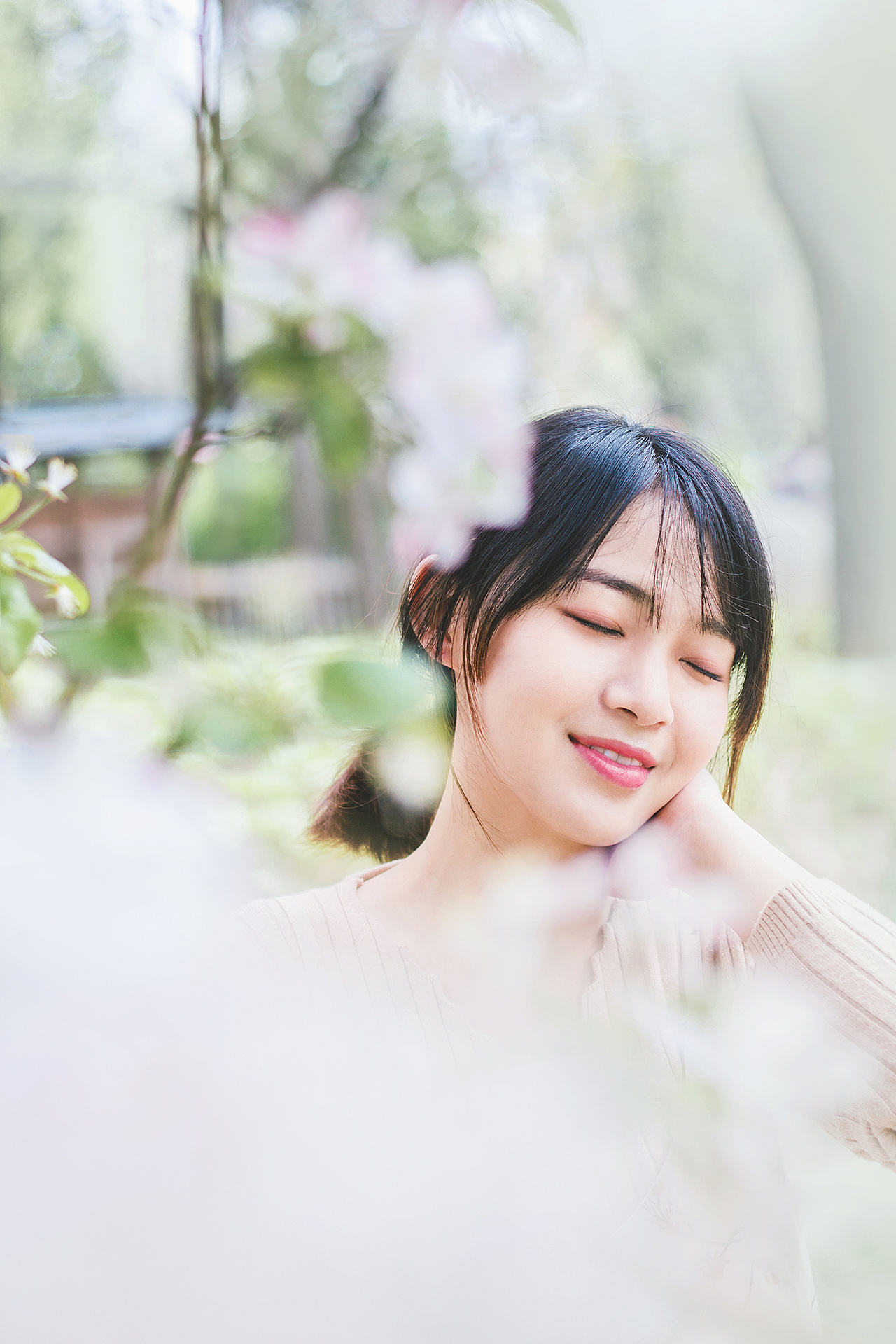 春风十里不如你（图ZNzkwODA5MzY=） - 人像摄影 - 站酷设计师又圆仔原创素材 - 站酷ZCOOL