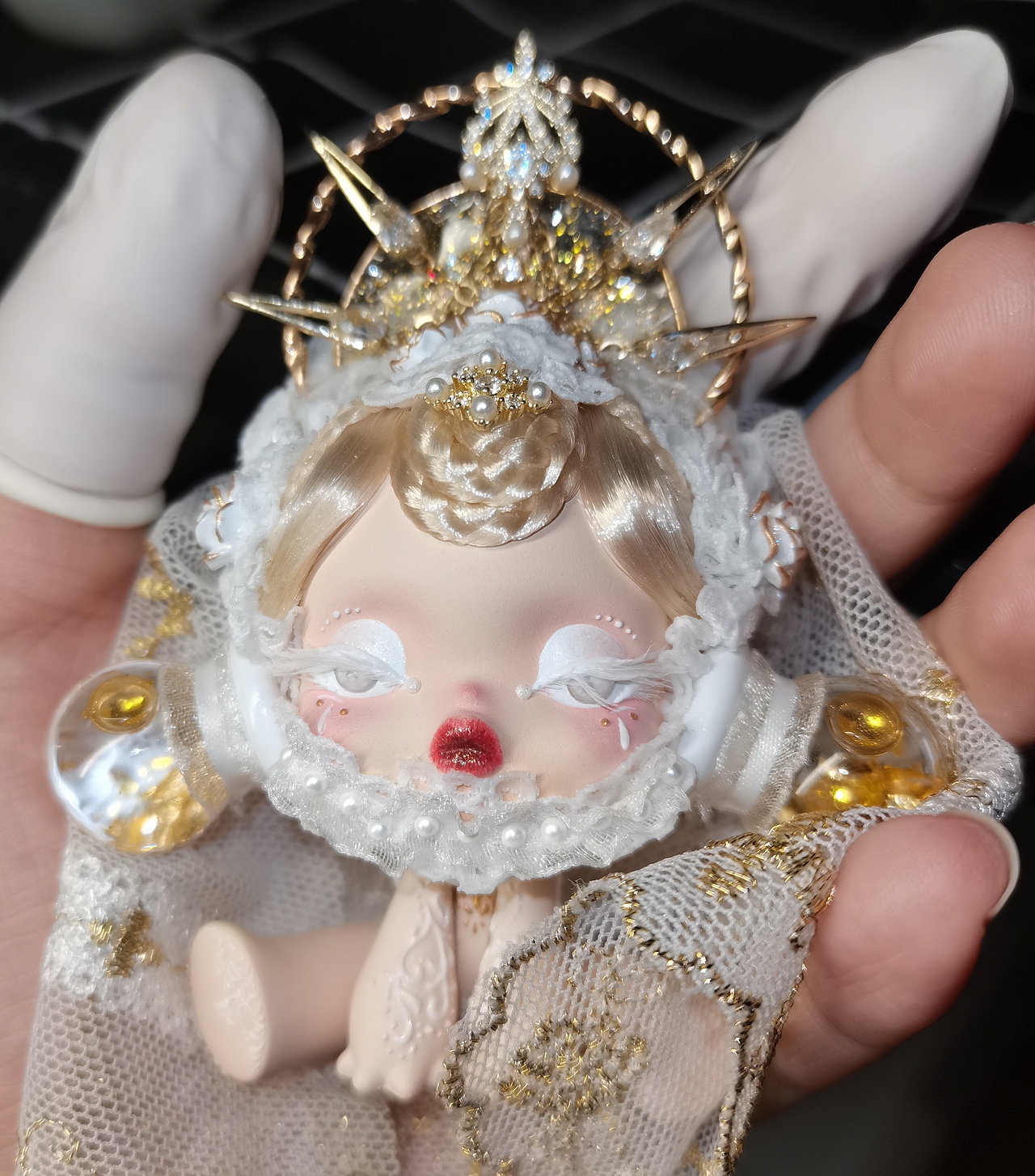 原创skullpanda改娃圣母3原创设计第一只