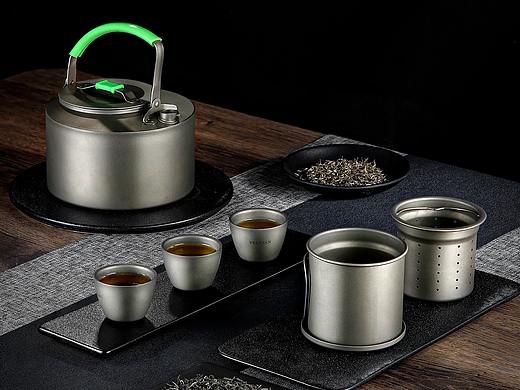 饮茶饮茶 钛茶具