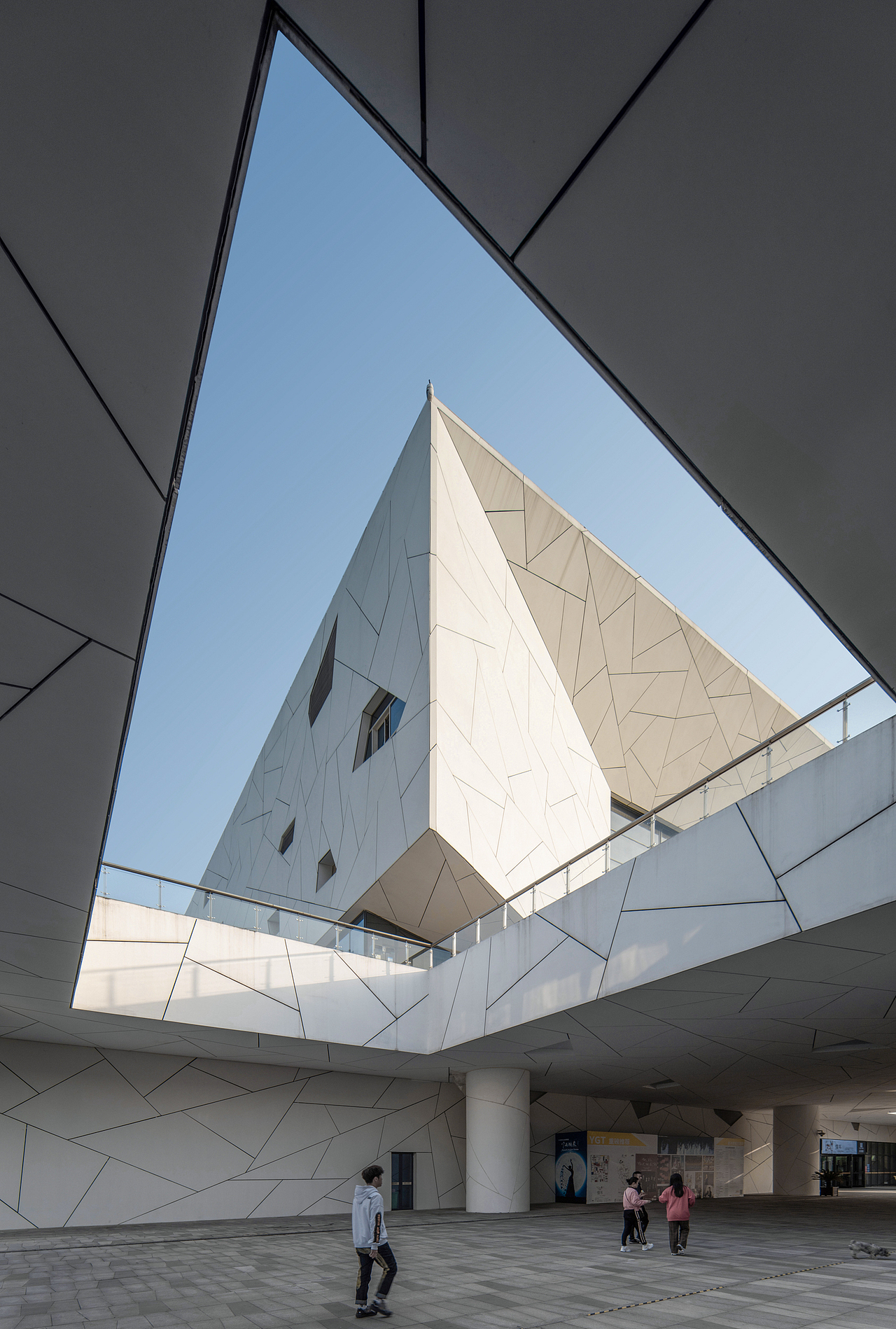 建筑景观摄影临平大剧院