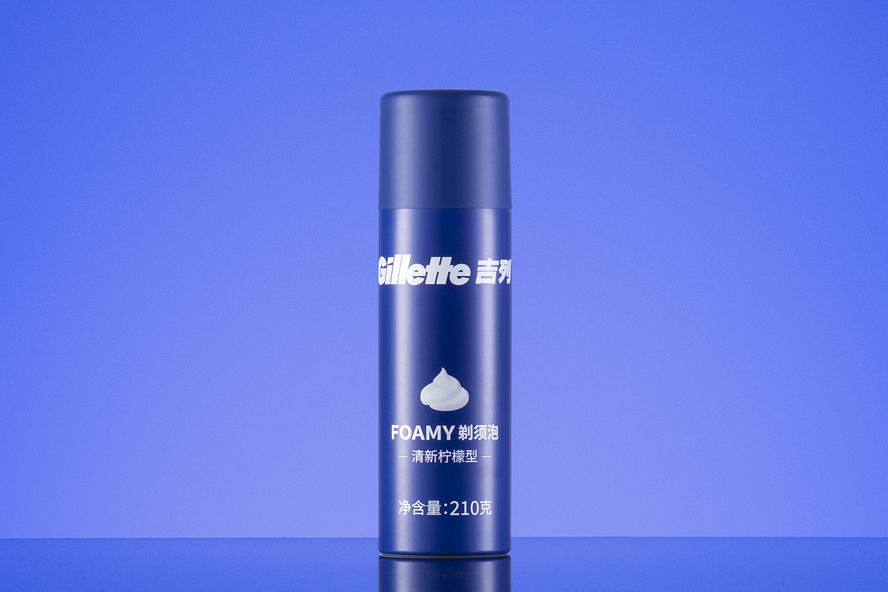 吉列剃须泡|摄影|产品摄影|不带证的驾驶员 - 原创作品 - 站酷 (zcool