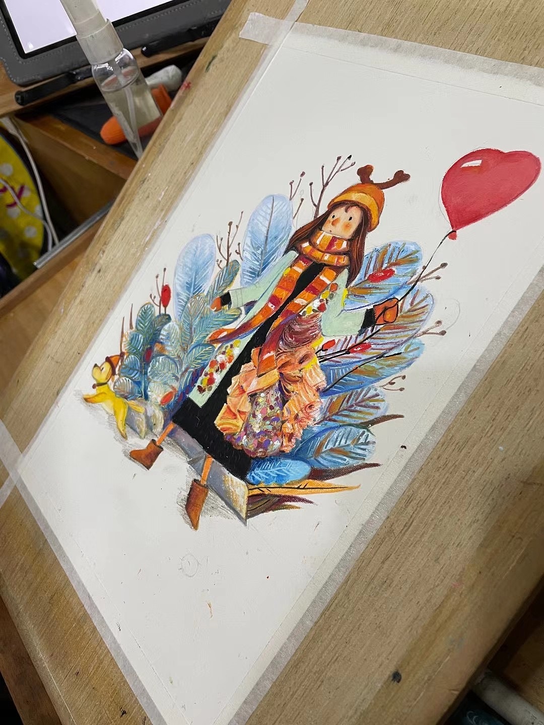 圣诞！（图ZMjM3NTE3NTI0） - 儿童插画 - 站酷设计师VinyYEH原创素材 - 站酷ZCOOL